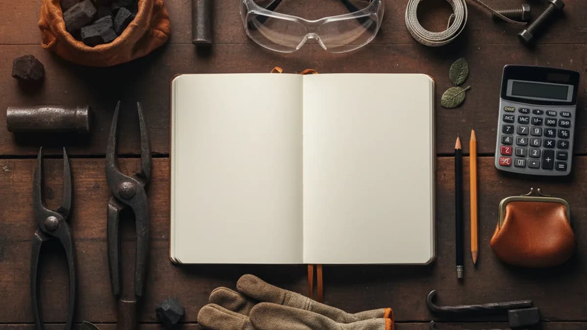 Budget atelier forge : combien ça coûte pour débuter ?